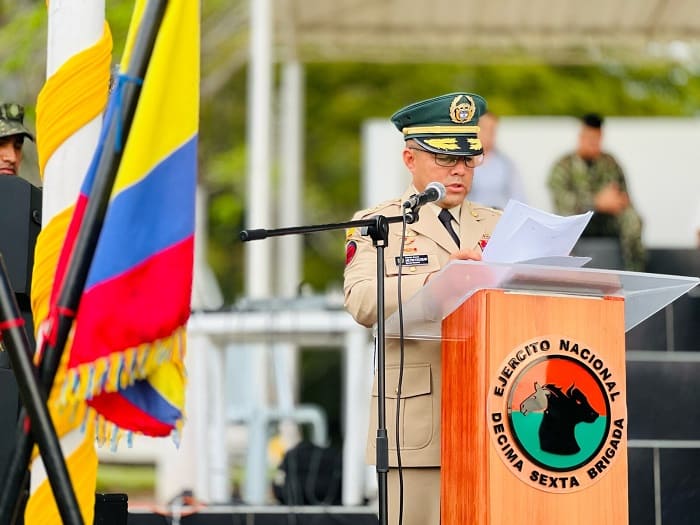 The Sixteenth Brigade has a new commander in Casanare
