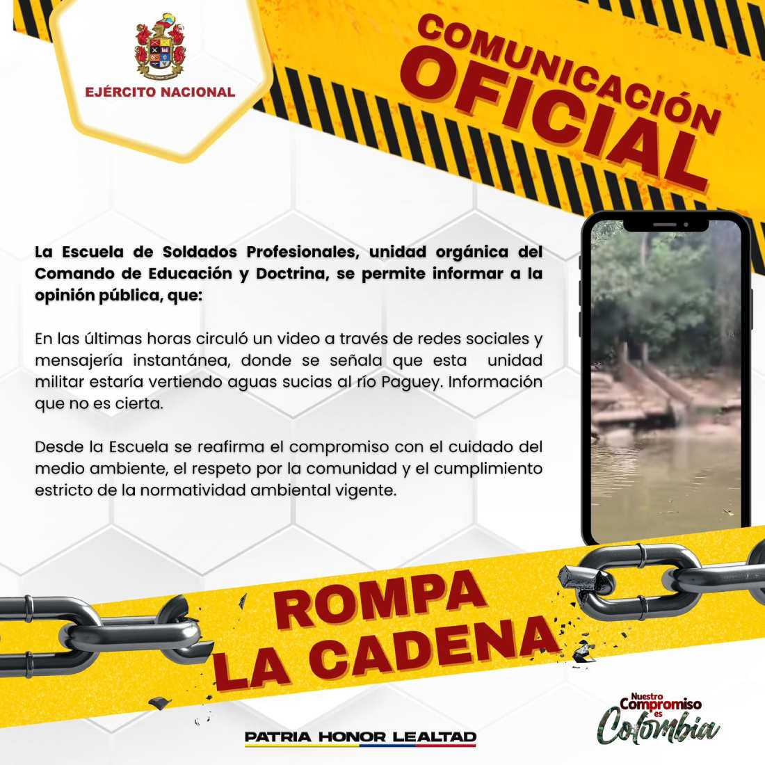 COMUNICACIÓN OFICIAL