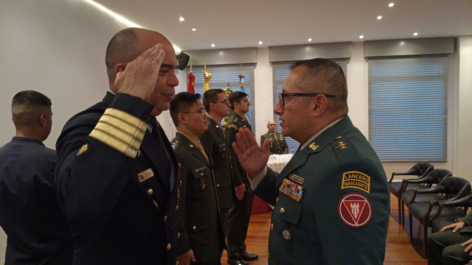 Cuatro militares del Ejército Brasileño culminaron con éxito la misión del desminado humanitario en Colombia