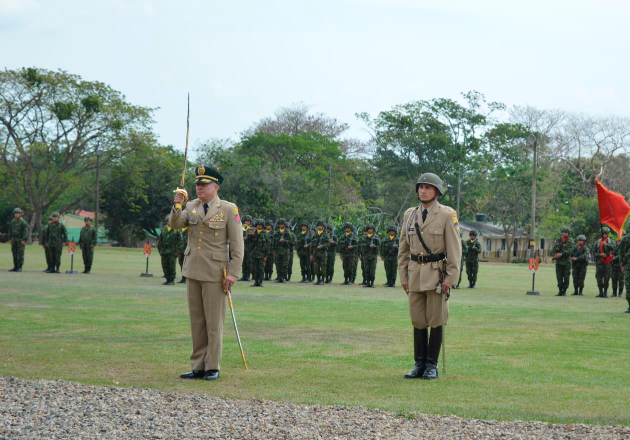 Nuevo comandante de la Octava División del Ejército Nacional.