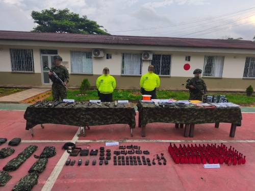 Ejército Nacional desmanteló área campamentaria del Clan del Golfo en Antioquia