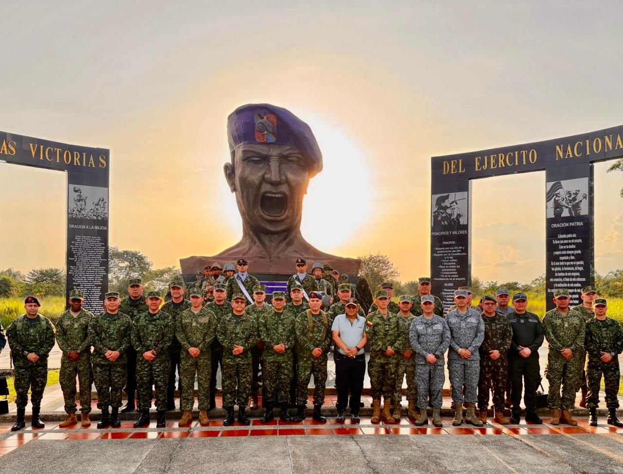 El Curso de  Altos Estudios Militares 2026 visitó  Tolemaida