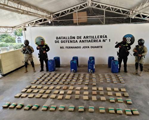 En La Guajira fueron incautados más de 60 kilos de marihuana pertenecientes al grupo delincuencial Los Pachenca