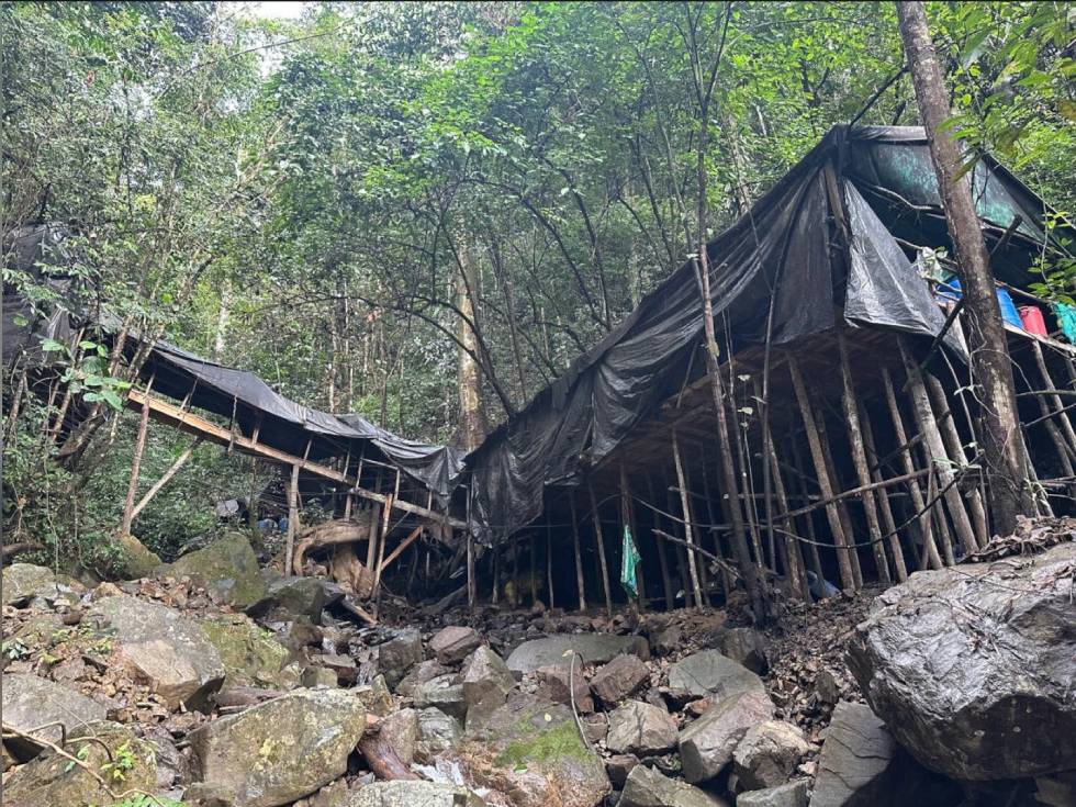 En el departamento de Antioquia, tropas del Ejército Nacional y Policía destruyeron un complejo de droga que producía dos toneladas de cocaína semanales