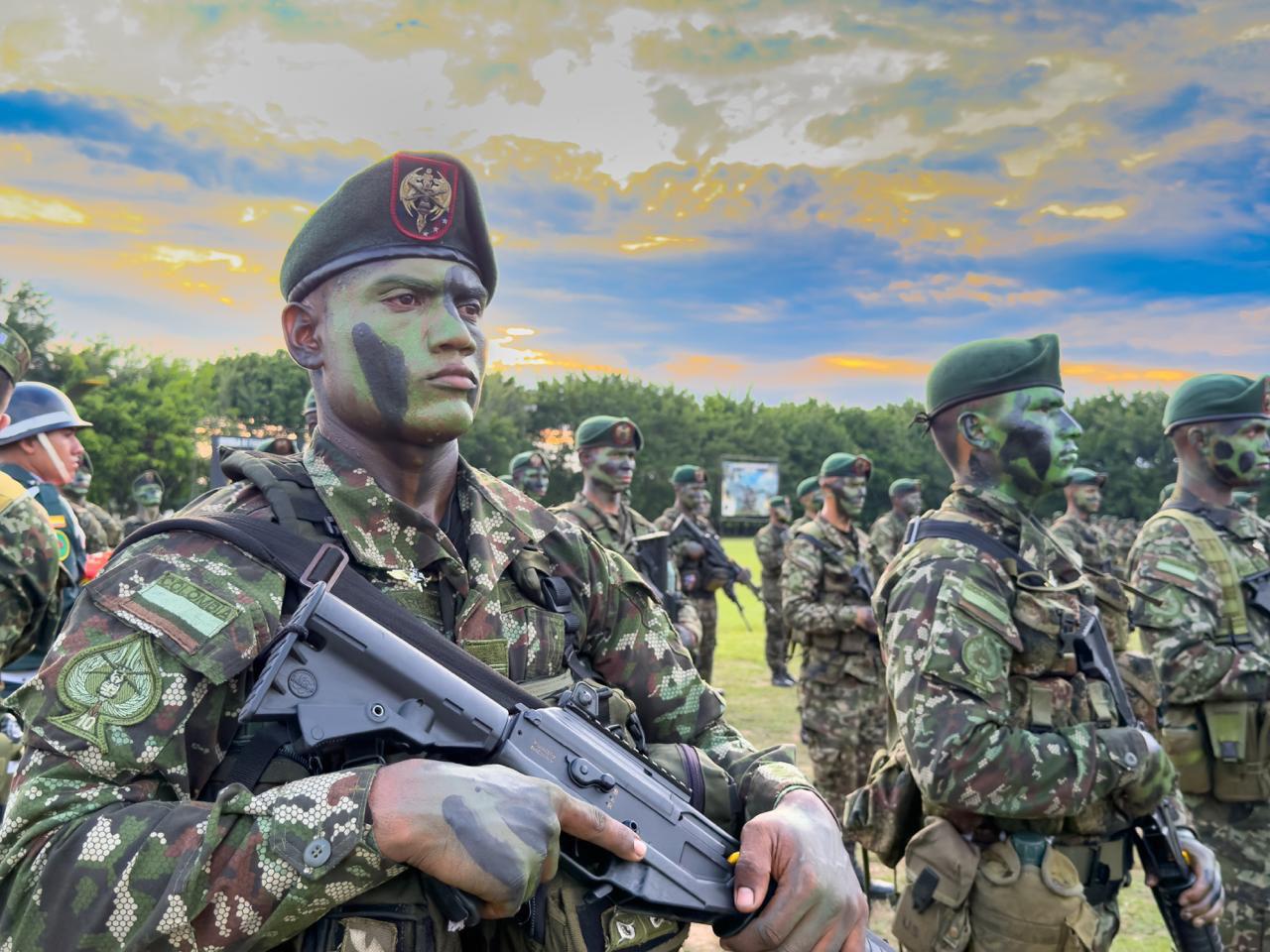 Más de 300 militares de los BADRES fueron reentrenados con capacidades diferenciales