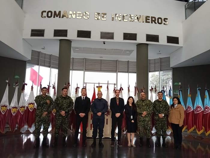 UNMAS learns about the progress and challenges of humanitarian demining by the National Army