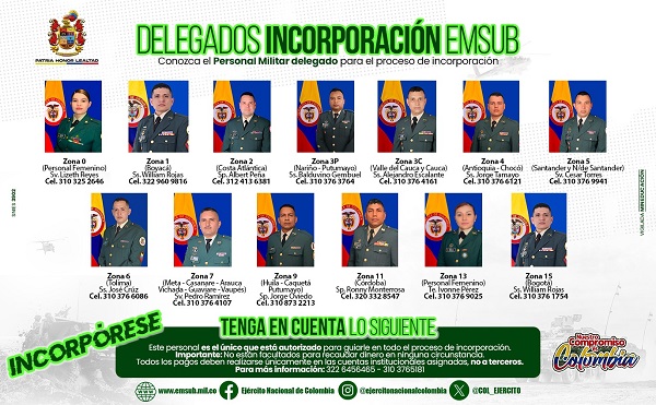 Ejército Nacional abrió convocatoria para que soldados profesionales se incorporen al cuerpo de suboficiales