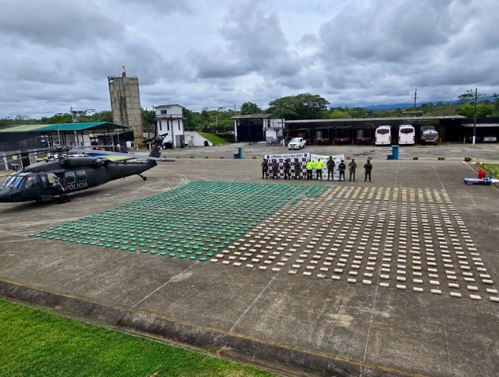 Tropas de Ejército y Policía incautaron 1640 kilos de marihuana en Puerto Asís, Putumayo