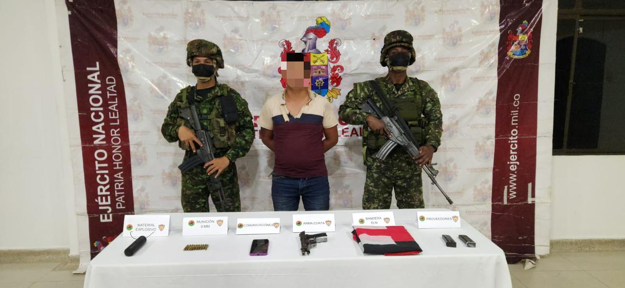Ejército Nacional captura a integrante del GAO ELN y destruye dron empleado para inteligencia y ataque en Tame, Arauca