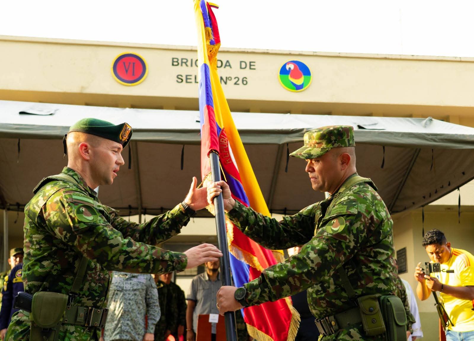 Activación del Batallón de Operaciones Terrestres N.° 21 en el Amazonas
