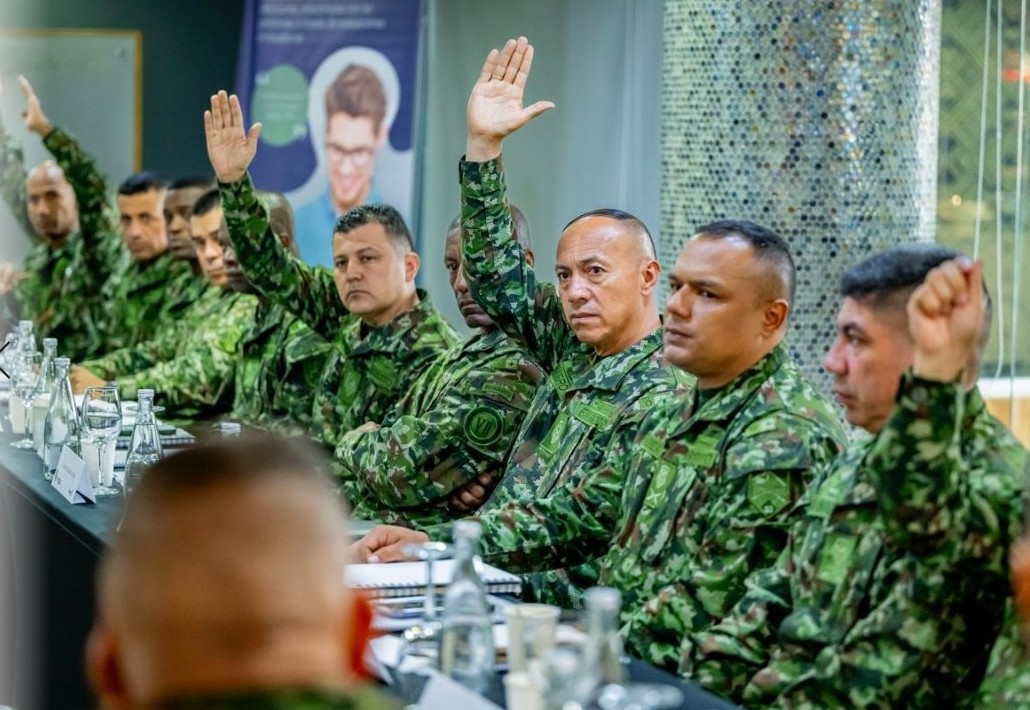 En Bogotá, 30 suboficiales se capacitaron y fortalecieron su liderazgo para reducir la accidentalidad en el Ejército Nacional