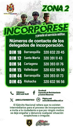 Un camino con propósito el Ejército Nacional impulsa el futuro de hombres y mujeres jóvenes a través del servicio militar
