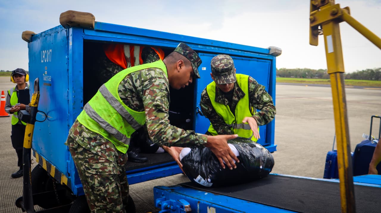 El Ejército Nacional, Banco de Alimentos y LATAM envían ayuda humanitaria al archipiélago de San Andrés, Providencia y Santa Catalina