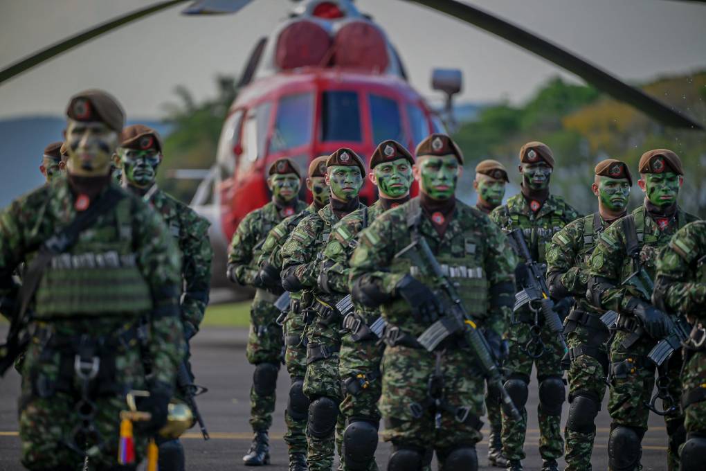 Quinto aniversario del Comando Contra el Narcotráfico y Amenazas Transnacionales
