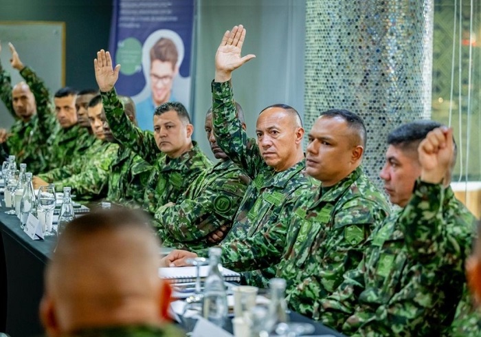 In Bogotá, 30 non-commissioned officers were trained and strengthened their leadership skills to reduce accidents in the National Army