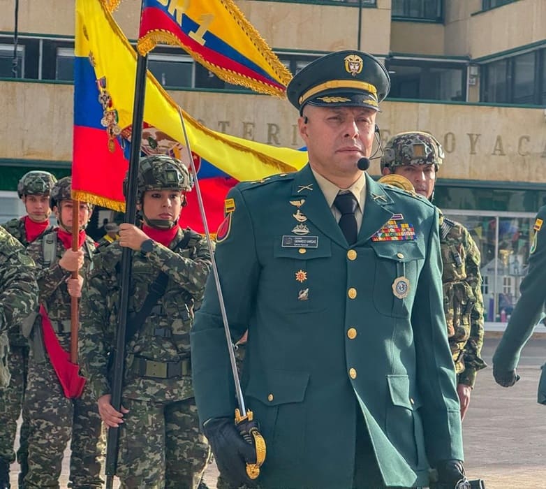 New commander takes charge of the First Brigade of the National Army in Boyacá