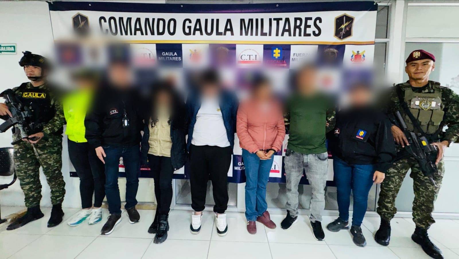 Army and Attorney General's Office dismantle Los Látex organized crime group in Bogotá