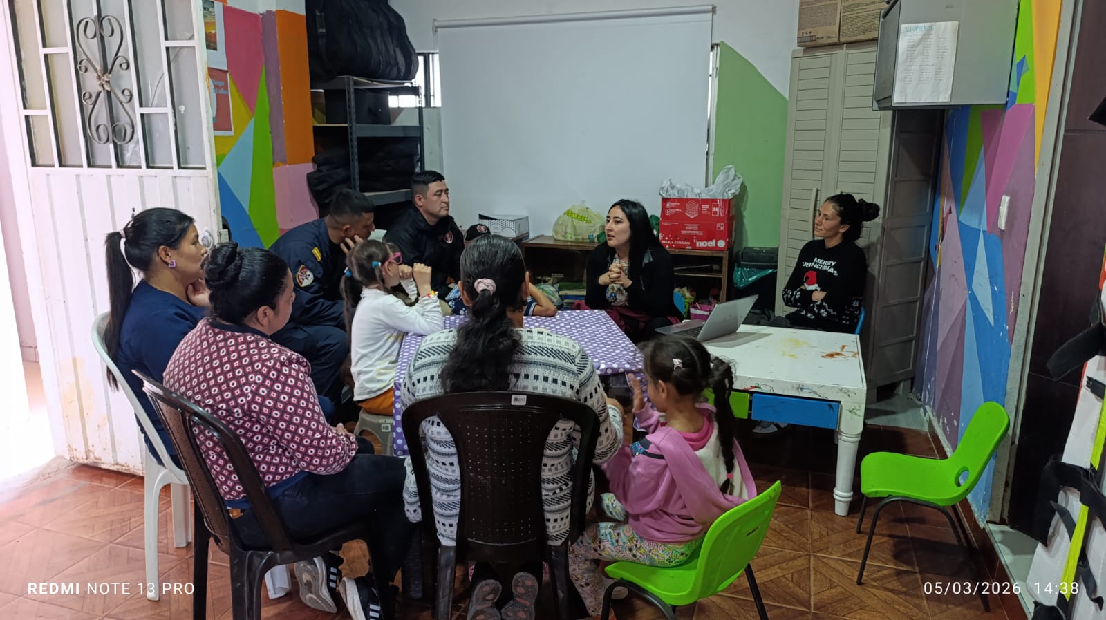 Jornada de útiles escolares en Soacha y Usaquén, Bogotá