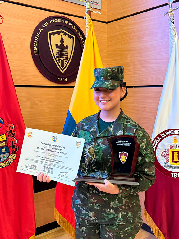 La historia que enaltece el liderazgo femenino en el Ejército Nacional