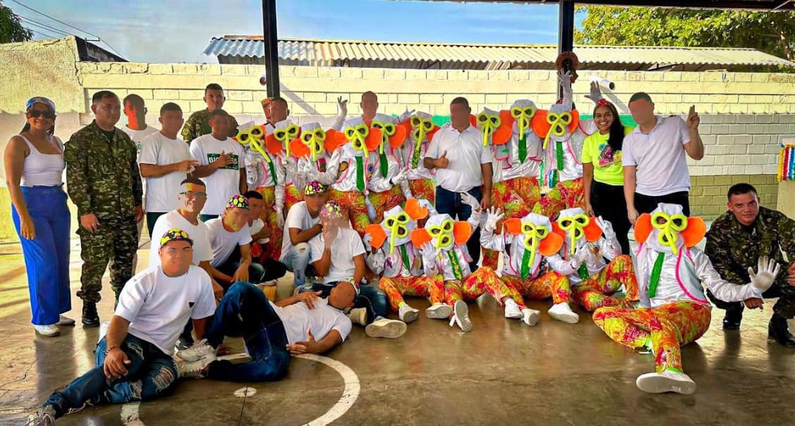 Más cultura, más oportunidades, así se vivió una jornada de integración en centros penitenciarios del Ejército Nacional