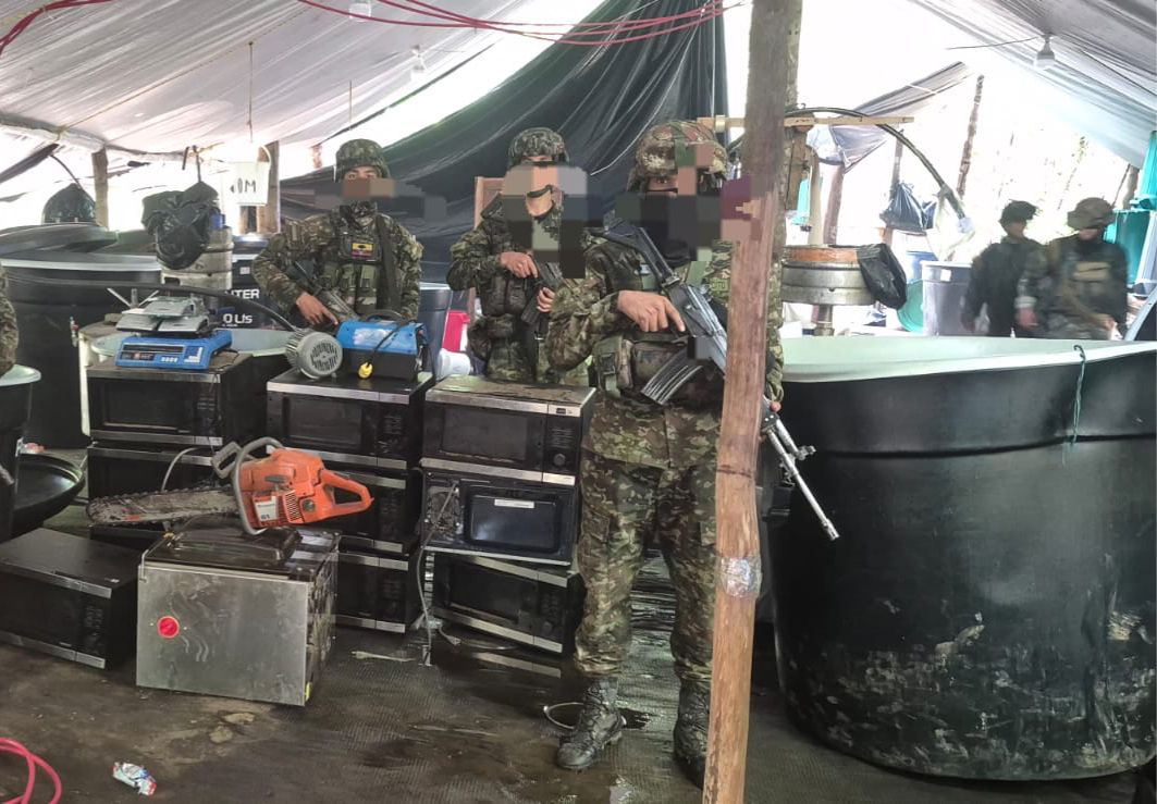 Ejército destruye en el Vichada un megalaboratorio con capacidad para producir 4 toneladas mensuales de cocaína