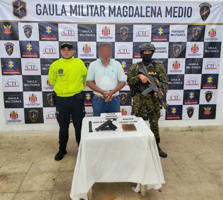 Ejército Nacional capturó a cabecilla del grupo armado Autodefensas Conquistadoras de la Sierra en el Cesar