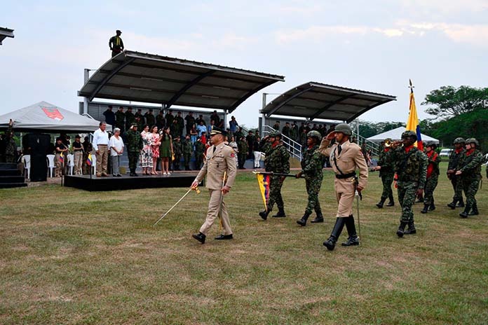 Ejército Nacional realiza transmisión de mando en la Cuarta División