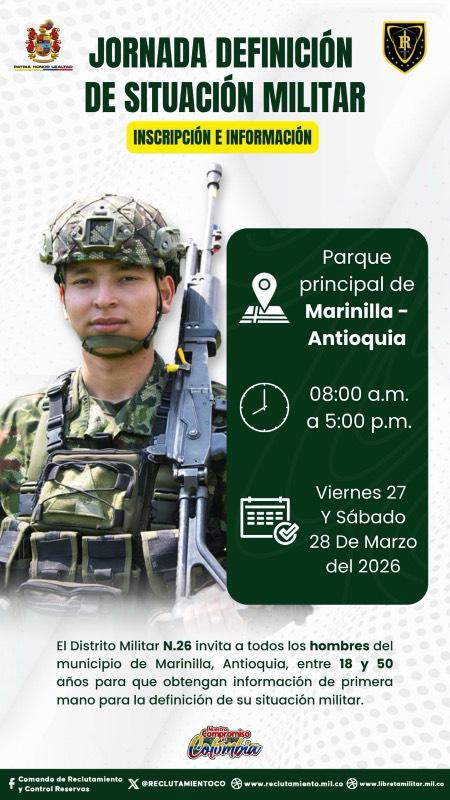 ¡Atención Marinilla, Antioquia!