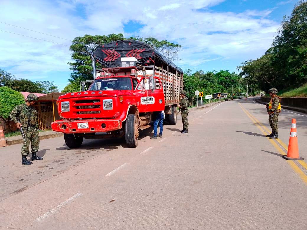 Ejército Nacional despliega más de 5000 hombres en el suroriente del país para velar por un viaje seguro durante Semana Santa