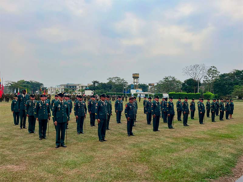 Ejército Nacional ascendió a 85 suboficiales en la Cuarta División