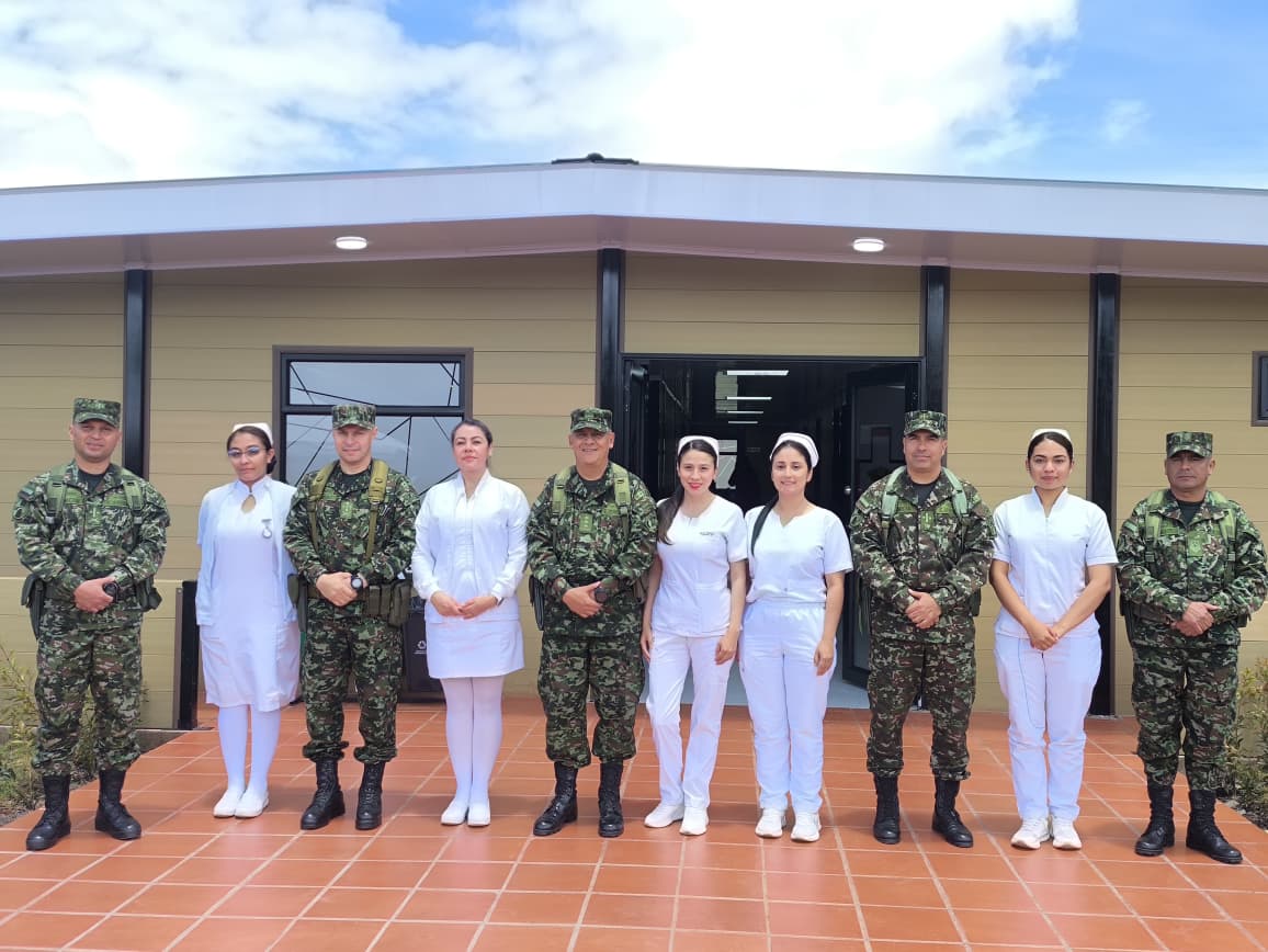 Inauguración de modular en establecimiento de Sanidad Militar de Tunja