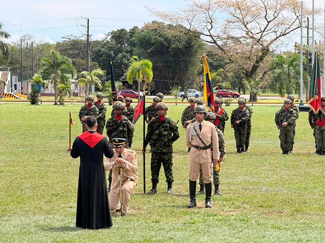 El Ejército Nacional designa nuevo comandante del Batallón de Selva N.° 52 en el Vaupés