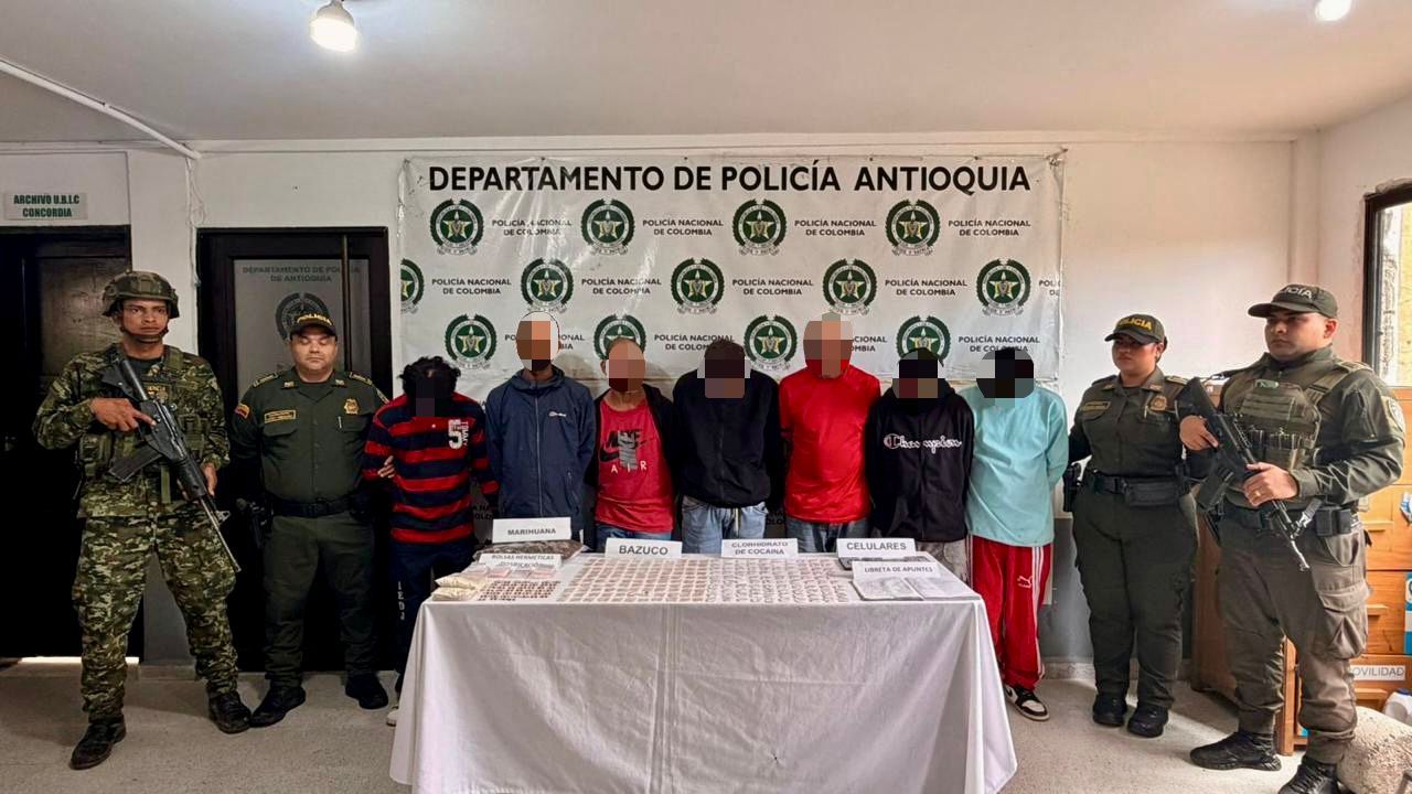 Alias Solo, presunto cabecilla urbano del grupo delincuencial El Salacho, dentro de los capturados en operación militar en Antioquia