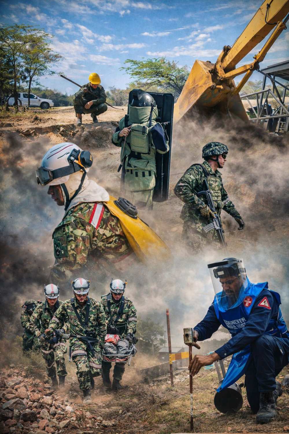 Balance operacional destaca acciones de ingenieros militares en todo el país
