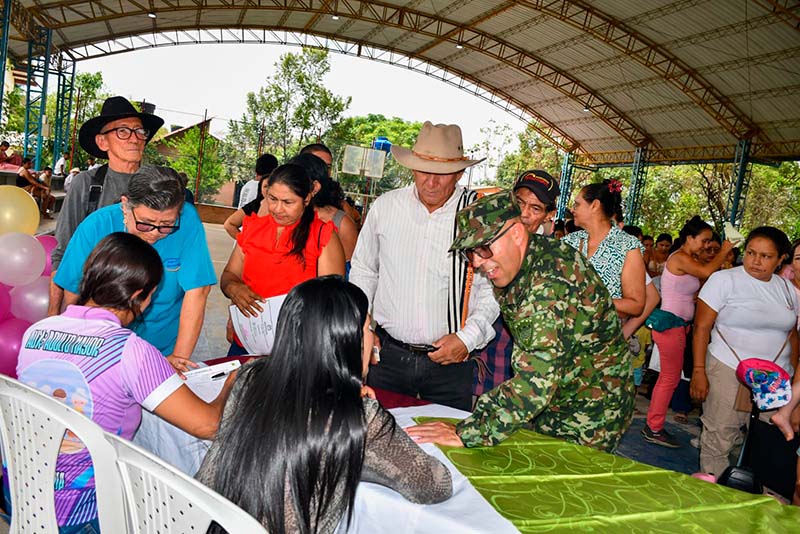 Ejército Nacional realizó jornada de apoyo al desarrollo en Barranca de Upía, Meta
