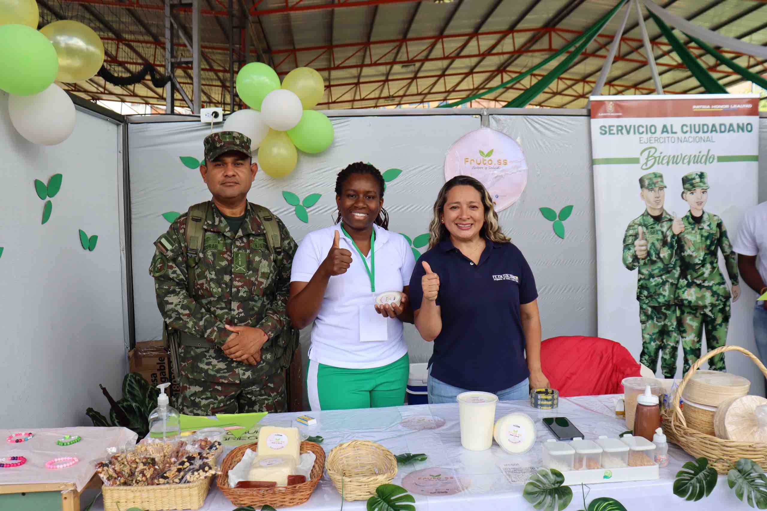 En Semana Santa el Ejército Nacional impulsa a emprendedores caucanos