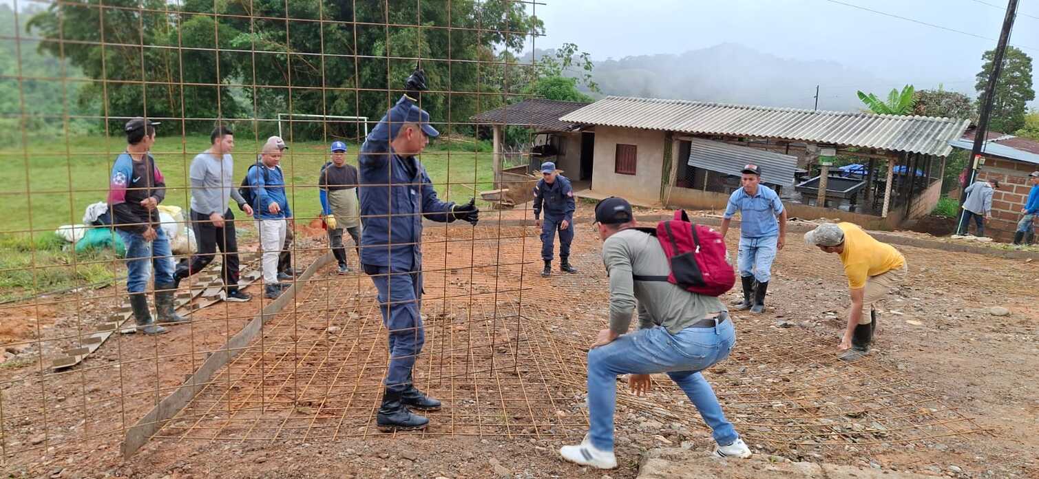 En la vereda Gólgota, municipio de San Rafael, Antioquia, el compromiso se transforma en hechos