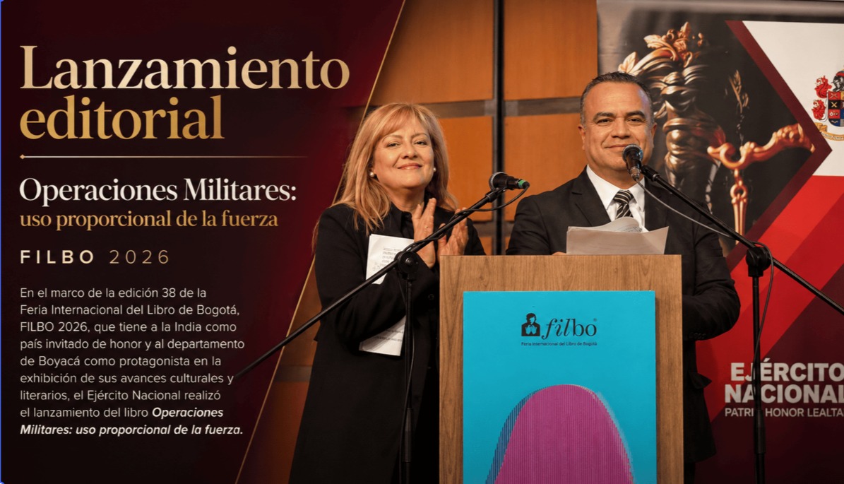 Ejército Nacional fortalece su presencia institucional en la edición 38 de la Feria Internacional del Libro de Bogotá
