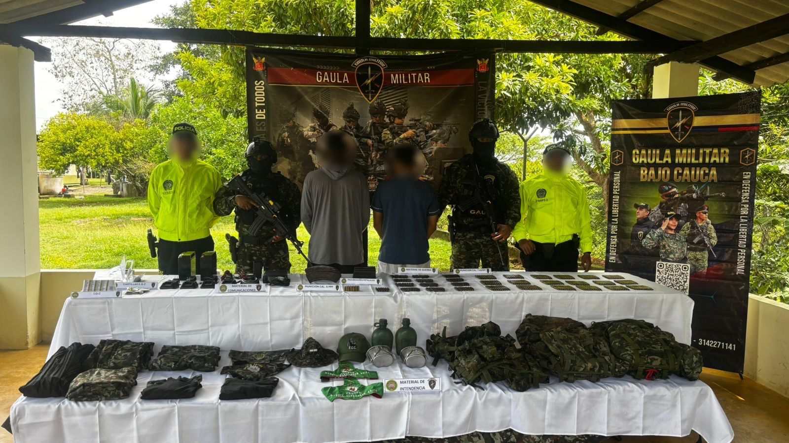 Ejército Nacional propinó importante golpe al Clan del Golfo en Antioquia