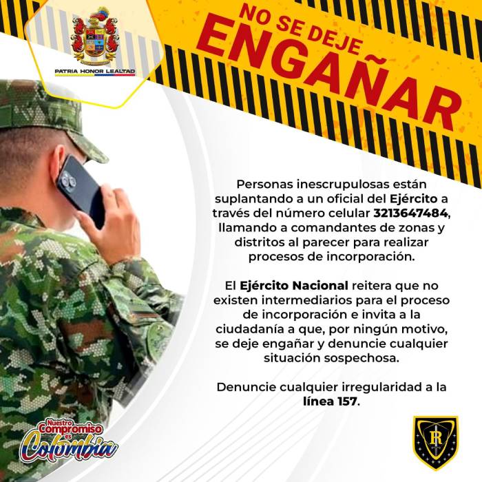¡No se deje engañar!