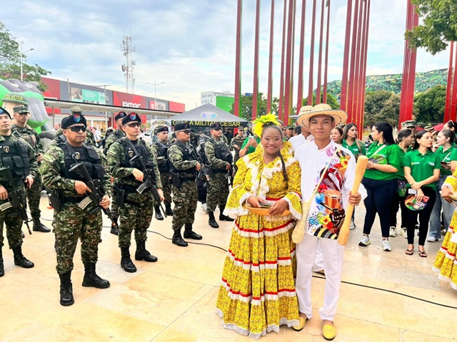 Refuerzo de la seguridad durante el Festival Vallenato
