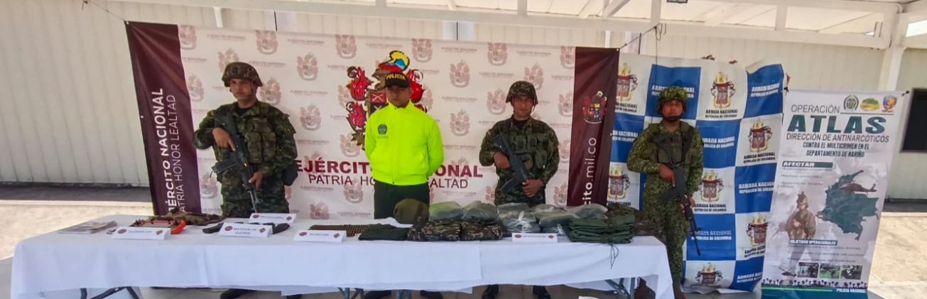Un muerto en desarrollo de operaciones militares y un capturado deja ofensiva del Ejército en Nariño