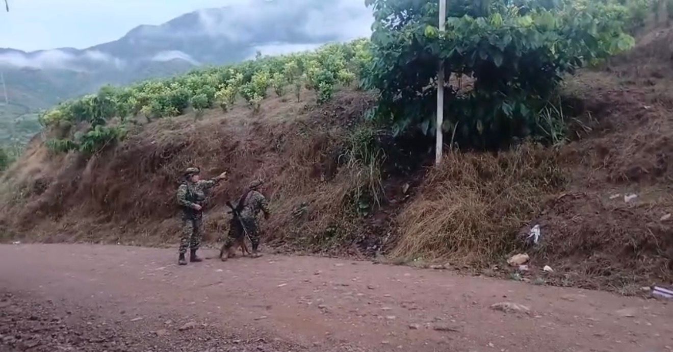 Ejército Nacional y Policía frustraron atentado terrorista en vías terciarias de El Plateado, Cauca