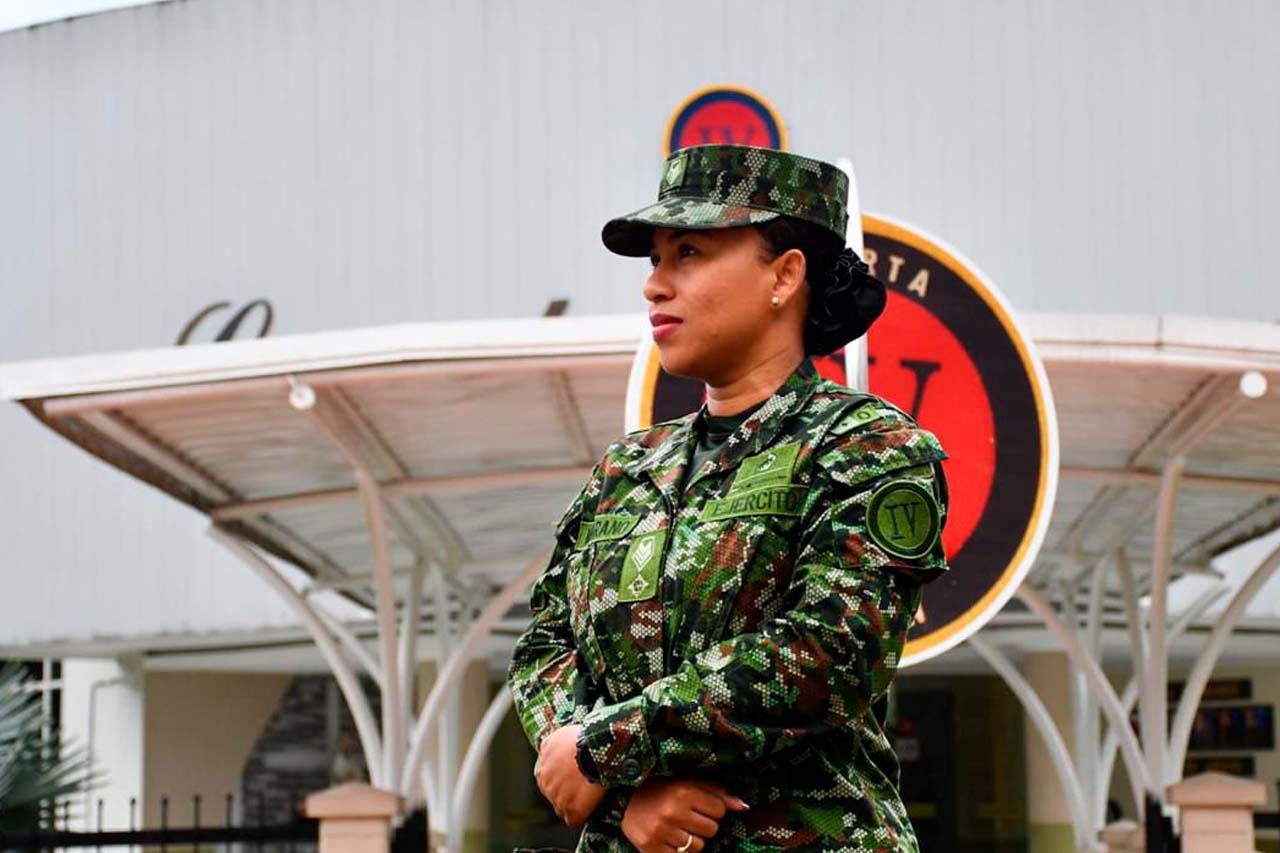 Sargento Mareys Medrano Montoya, madre, líder y mujer que sirve a Colombia con honor