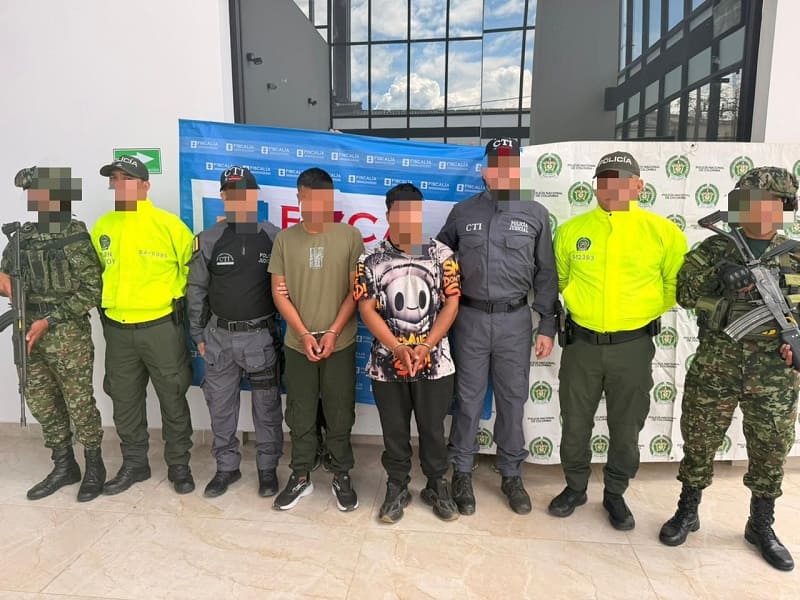Two suspected bombmakers specializing in drones arrested in Popayán, Cauca