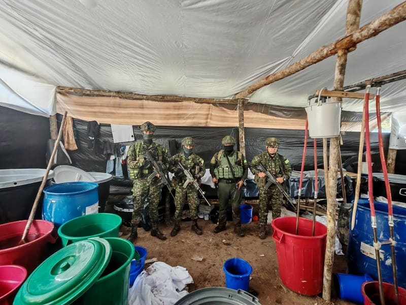 In Norte de Santander, the National Army inflicts a 5 billion pesos blow to the ELN’s illicit economies