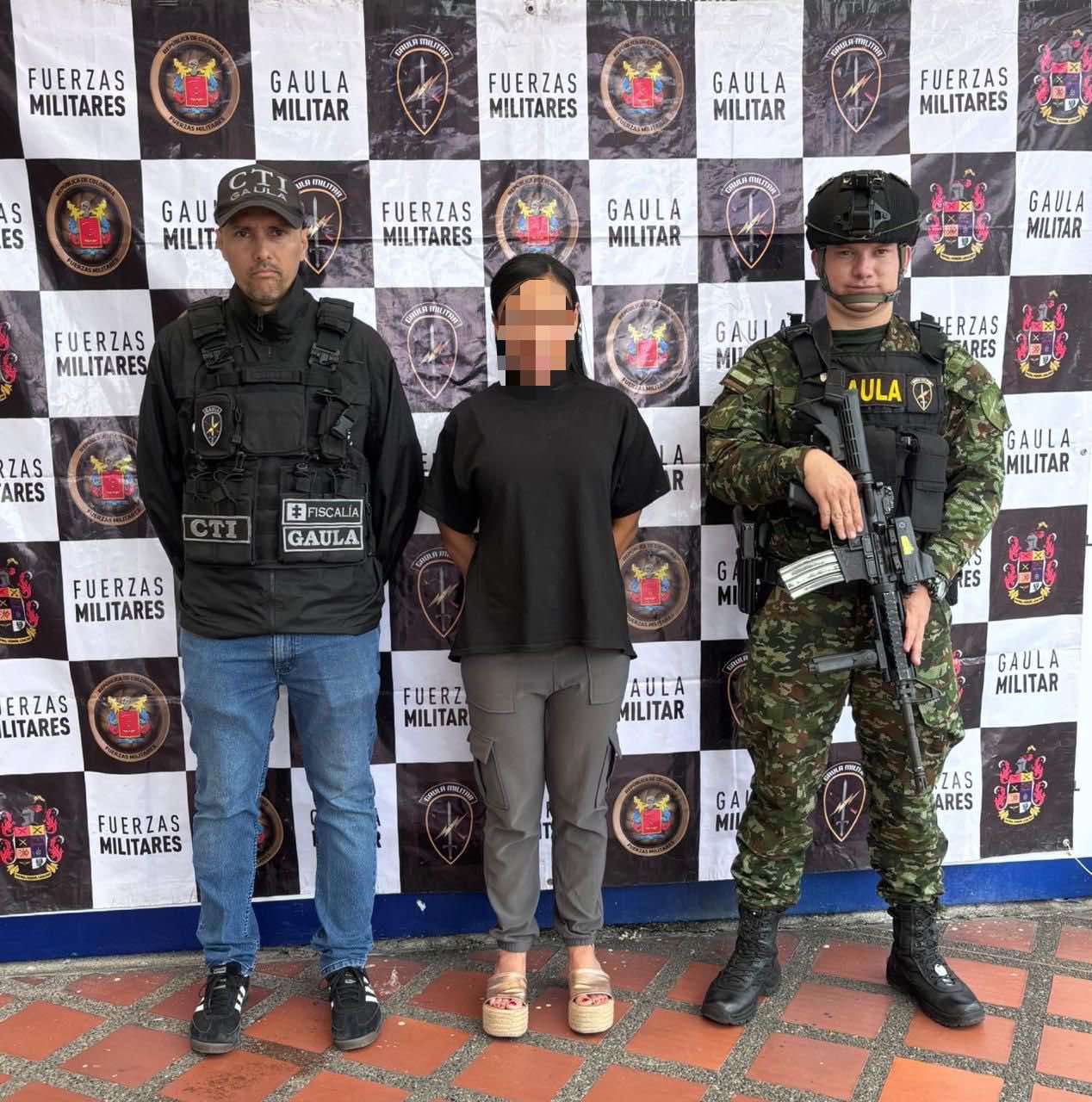 Gaula Militar capturó a mujer por presunta extorsión mediante modalidad de sexting