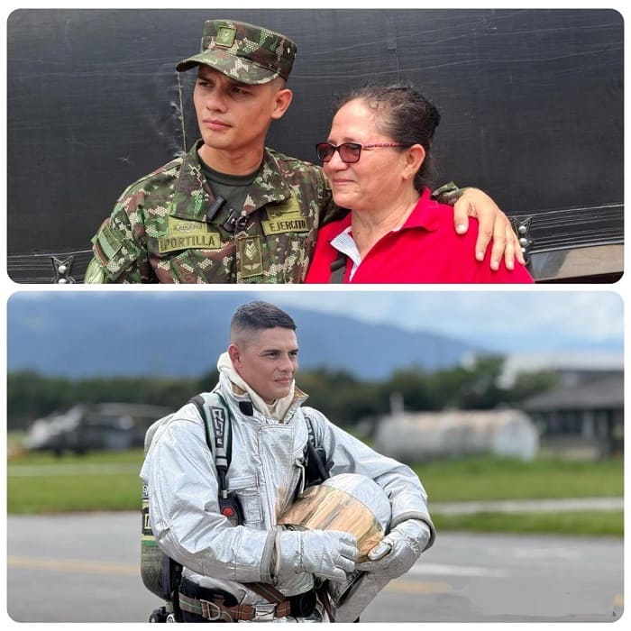El esfuerzo de una madre recicladora de PVC hizo posible el sueño de su hijo de ser suboficial del Ejército Nacional