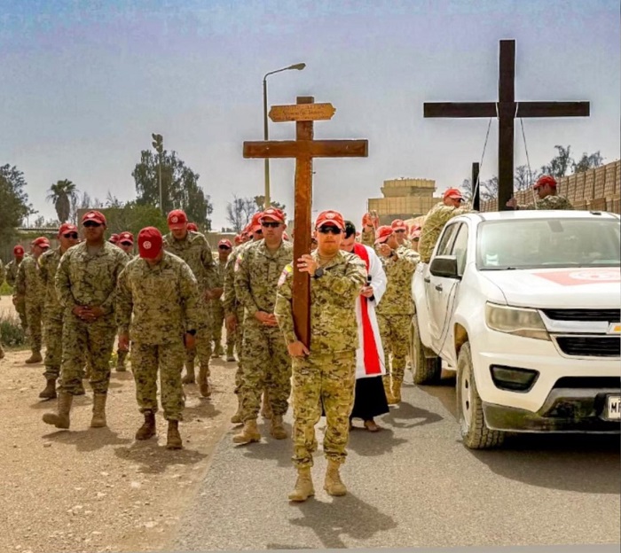 Faith supporting the mission: military chaplain bolsters troops in Sinai