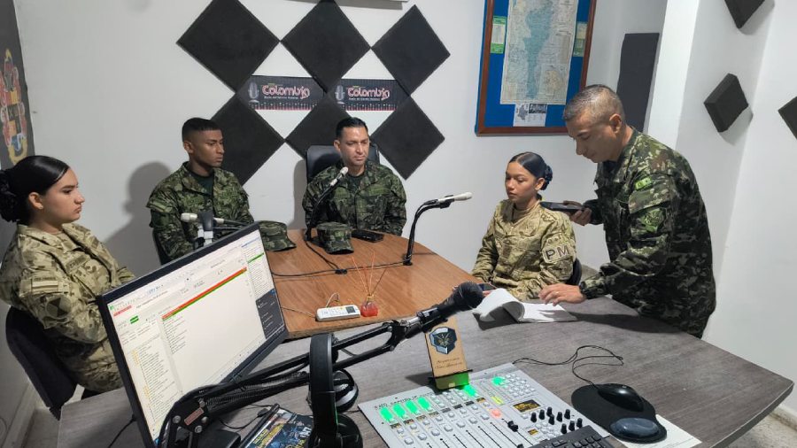 ¡Inició la maratón radial de incorporación del Ejército Nacional!